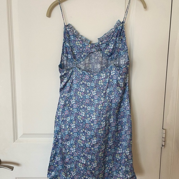 Frankie's Bikinis Arielle Silk Slip Dress M - Picture 5 of 6